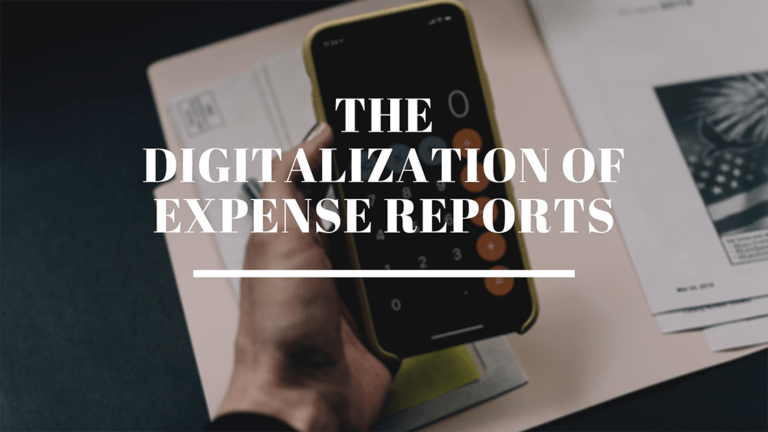 The digitalization of expense reports