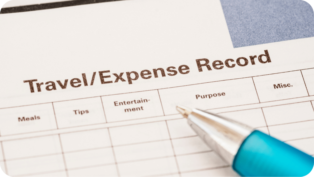 Travel Expense Record Sheet Ayruu