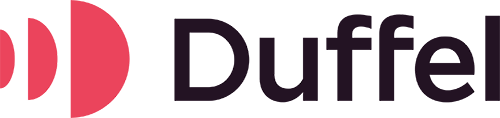 Logo duffel voyage d'affaires